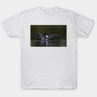 Common loon - Wilson Lake T-Shirt